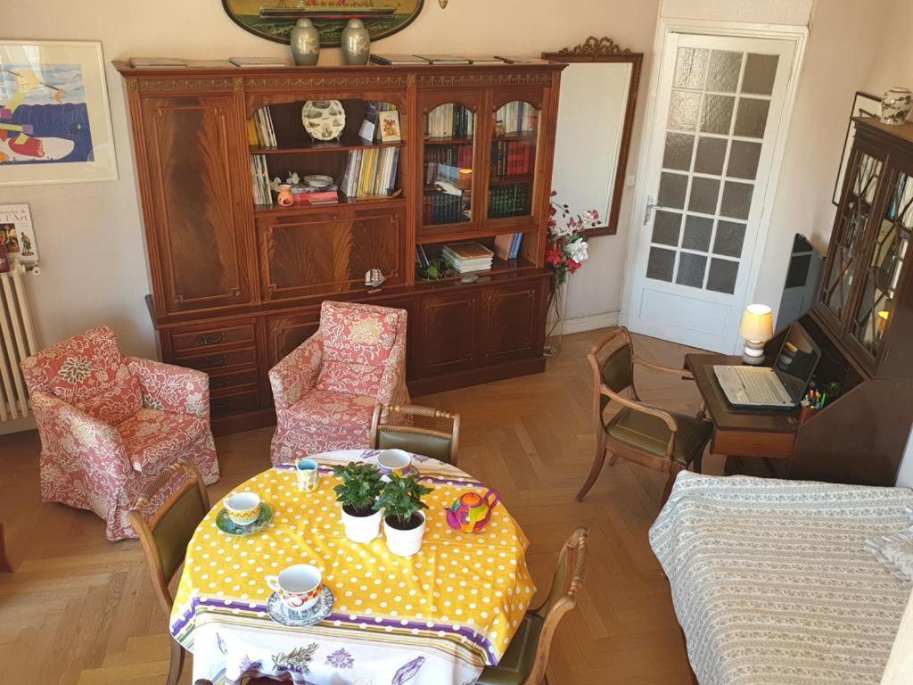 Grand Appartement Art Deco Plein Centre Face Gare Sncf Nice Bagian luar foto
